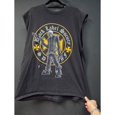 Vintage Y2K Black Label Society Cutoff Size XL