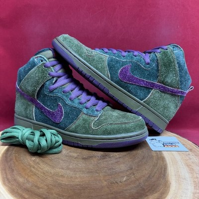 Nike Dunk High Premium SB 420 Skunk Sz 10 313271-300 Supreme