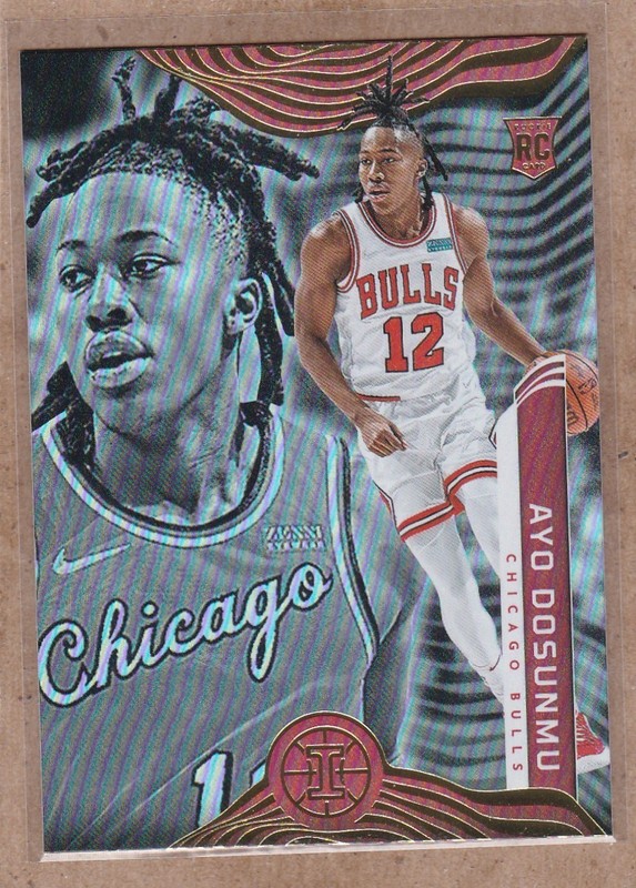 Ayo Dosunmu 2021-22 Illusions #166 RC Chicago Bulls