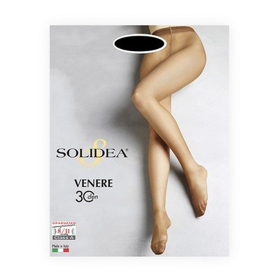 Venere Collant Tutto Nudo 30 Den Solidea  Colore Glace Taglia 1-S 1 Paio 1 Paio