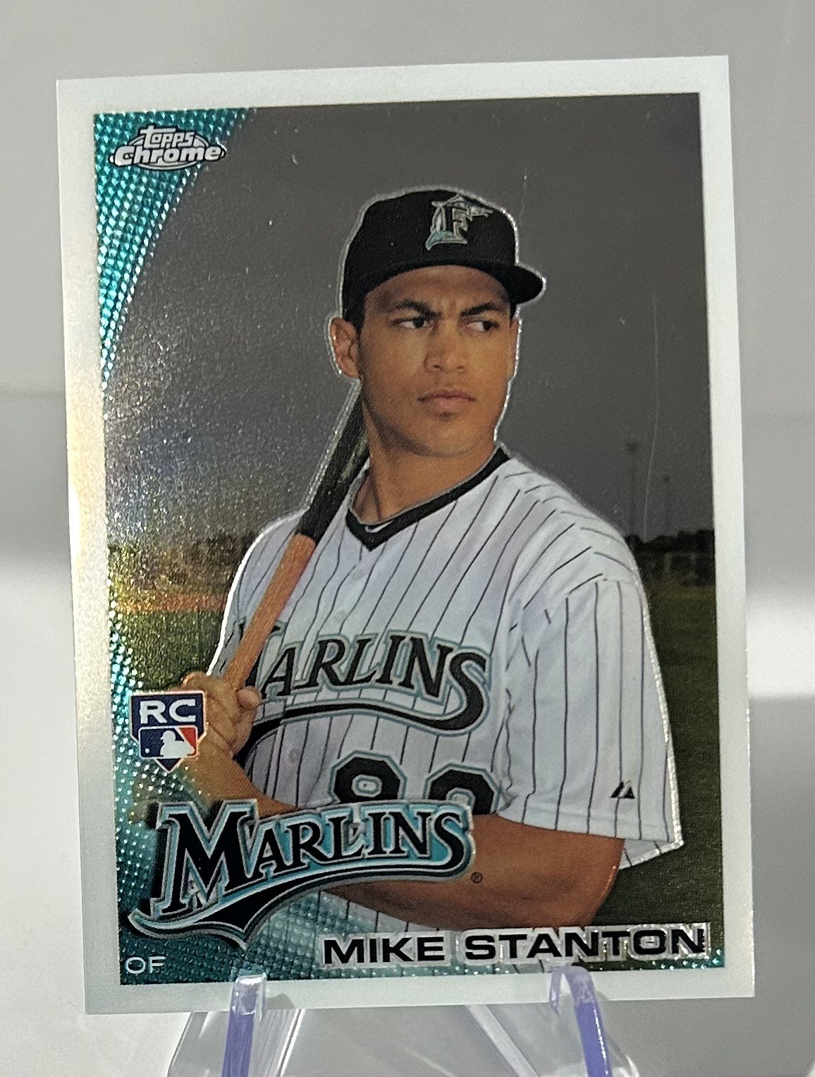 2010 Mike Stanton Topps Chrome Rookie Card #190