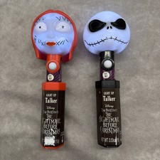 Disney Tim Burton s Jack Sally light up talker the nightmare before Christmas