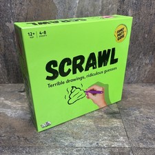 Scrawl Board Game Drawing Party Game Big Potato Games Green Box - Complete