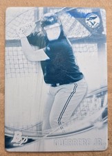 Vladimir Guerrero Jr. 2016 Bowman Platinum Cyan Printing Plate 1/1 *RARE*