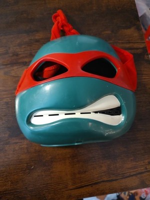Vintage Mutant Ninja Turtles Raphael Red Face Mask  Adjustable 