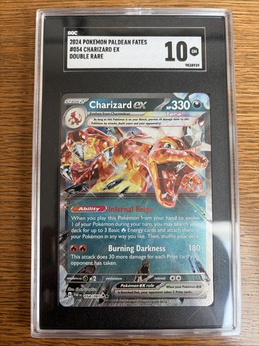 Charizard ex graded SGC 10 for sale on eBay