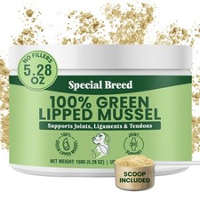 Green Lipped Mussel for Dogs  Cats - 100 New Zealand Green Lipped Mussels -...