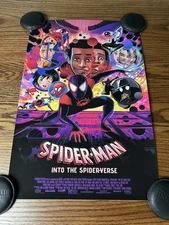 Spider-Man Into the Spider-Verse Mondo 16x24 Poster Limited Screen Print