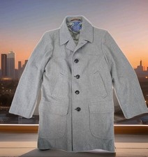 Pendleton Vintage Long Overcoat 100 Virgin Wool Lined 40 Long, Nice Coat