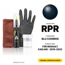 Lackstift F&uuml;r Renault Kadjar RPR Blu Cosmos Komplett Original Auto Lack Farbe