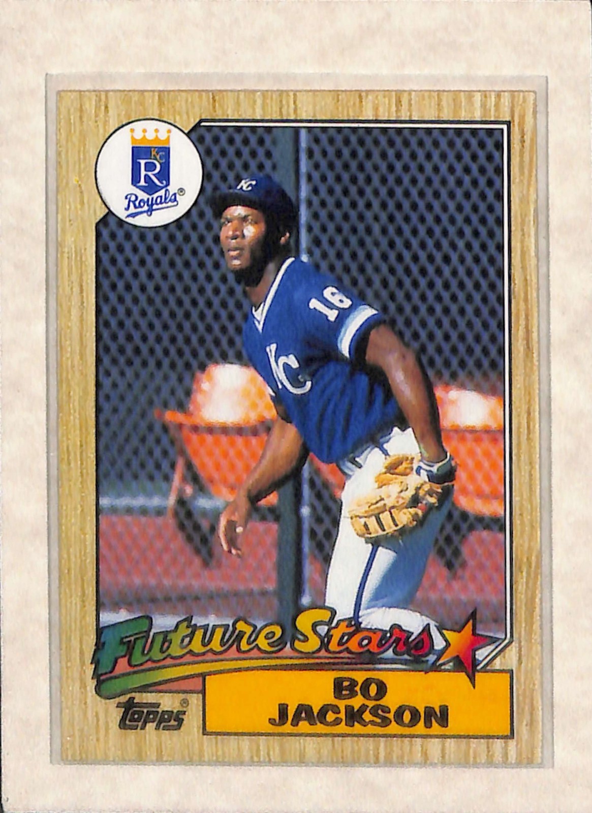 1987 Topps Future Stars #170 Bo Jackson RC NM