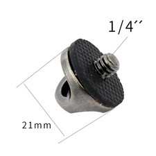 Camera Tripod 1/4" Screw for DSLR, SLR Camera Strap Quick Release Plate Mount