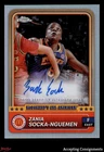 2024 Topps Chrome McDonalds AA Refractors #9 Zania Socka-Nguemen AUTO