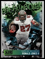 Ronald Jones II 2021 Score Football Tampa Bay Buccaneers