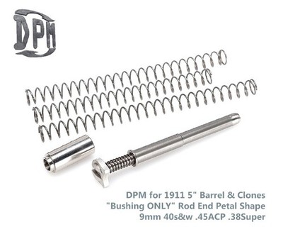DPM Recoil Reduction Guide Rod for Colt 1911 & Clone 5'' BRL 45ACP/9mm/40S&W