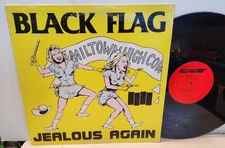 Black Flag - Jealous Again 1983 SST 003 Vinyl EP 45 RPM 1st Pressing