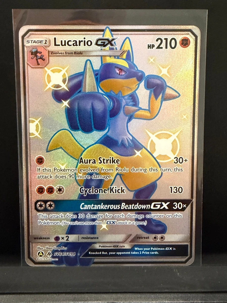 Lucario GX Pokémon TCG Cards for sale | eBay