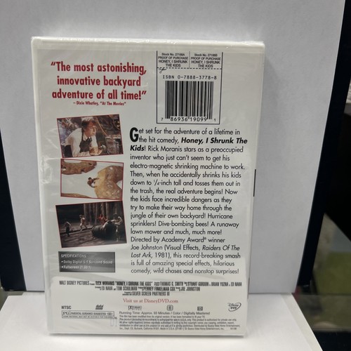 Honey, I Shrunk the Kids (DVD, 1989) - Foto 4 di 6