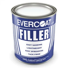  FIB.141 Fibre glass Evercoat 100141 Lightweight Body Filler, 3 L Can, Pale Yell