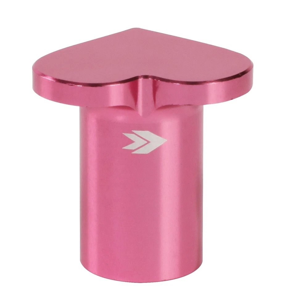 NRG DB-H001PK Fit 89-98 Nissan 240SX Aluminio Forma de Corazón E-Brake Botón de Deriva Foto 4 de 4