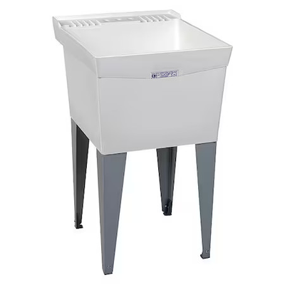 #ad Mustee 19F Utility Sink 24 In X 20 In 1 2 Floor Mount Thermoplastic $89.99