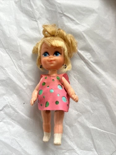 Vtg 1968-70 Mattel Littel Kiddle Swingy Skediddler Incomplete