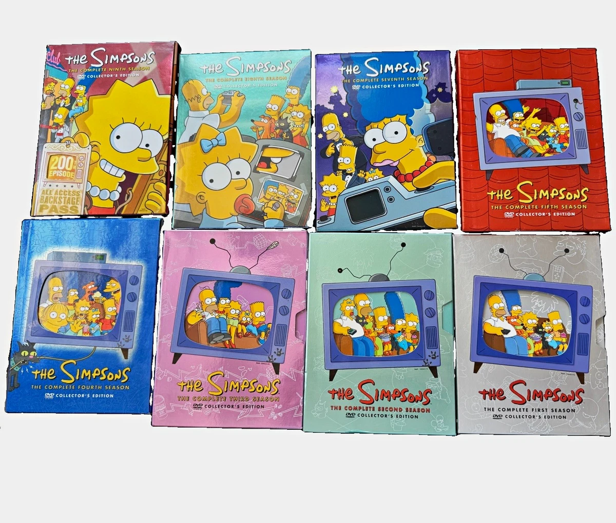 The Simpsons 9 Season DVDs for sale | eBay