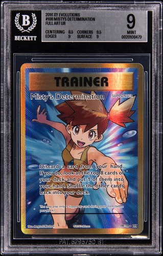 Misty's Determination graded BGS 9 for sale on eBay