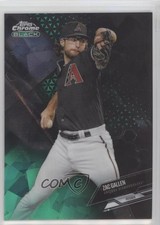 2021 Topps Chrome Black Green Atomic Refractor 32/99 Zac Gallen #19 7c5