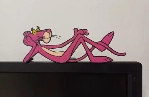 Pink Panther Monitor Display