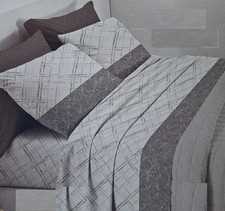 Lenzuola in flanella Set letto invernale SOGNO Zambaiti Novel 3504