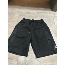 Jordan Dri-FIT Basketball Shorts Black Silver Jumpman Logo Size Medium