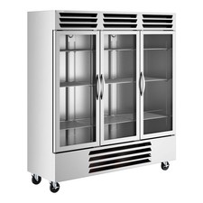 Beverage-Air FB72HC-1G 75" Vista Series Glass Door Reach-In Freezer