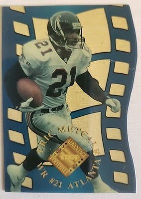 1996 Collector's Edge Advantage #CC16 Eric Metcalf Crystal Cuts #/5000
