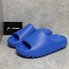 adidas Yeezy Slide Azure Cobalt Royal Blue ID4133 Unisex