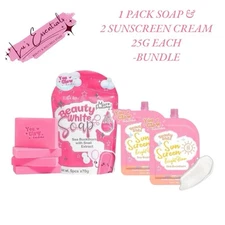You Glow Babe Beauty Soap & SPF 50 Sunscreen Set – 5x 70g Bars
