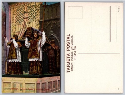Religious Ceremony Spain Postcard