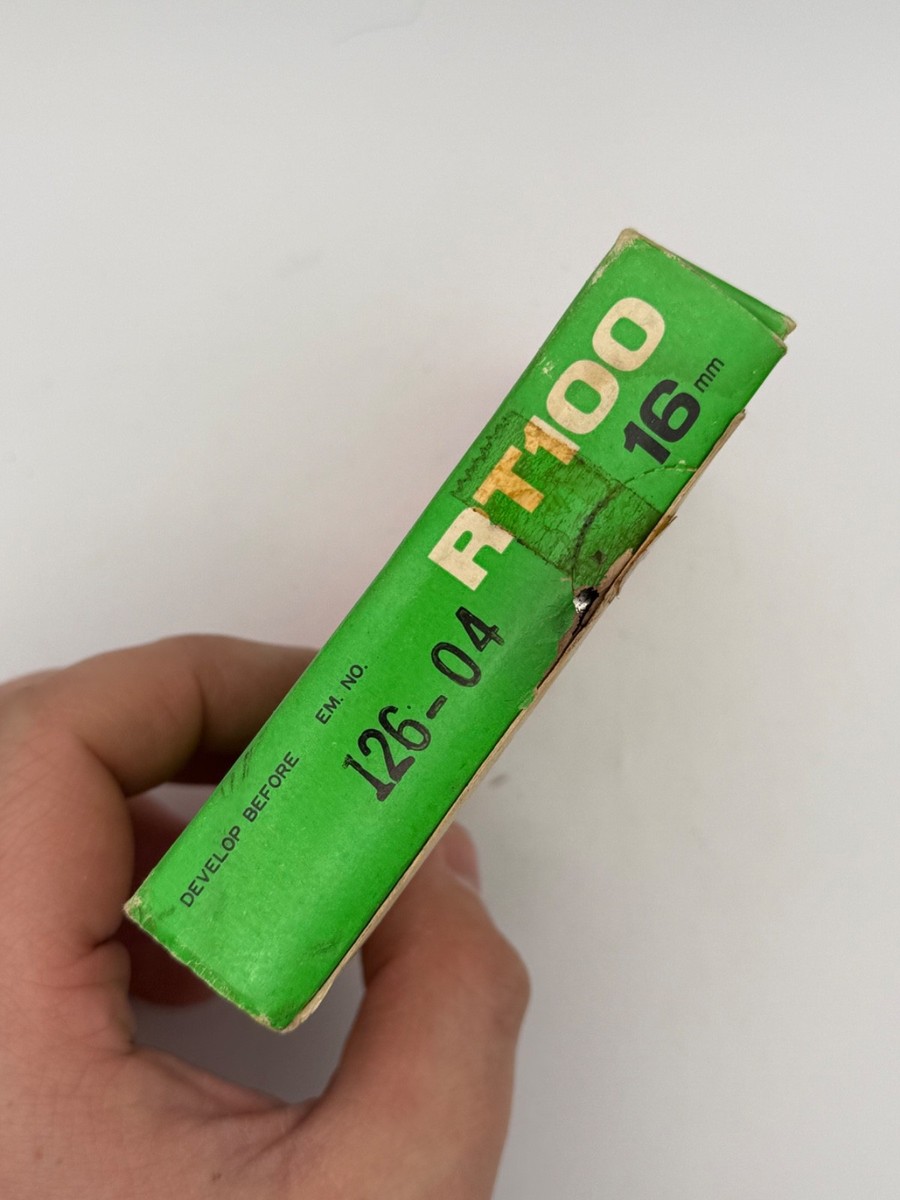 フジカラー　REVERSAL FILM RT125 16mm フィルム　セット Rare Fujicolor Reversal Film 16mm TV RT100 Expired 100ft Single