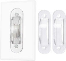 Wall Switch Guards Plate Covers Child Safety Security Home Decor 2 Pack