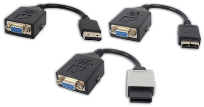 RetroTINK HD15 Dongle Playstation 2 PS2, Nintendo Wii, Dreamcast DC f. RT-4K opt