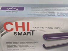 CHI Purple Ceramic Hair Straighteners Curling Irons