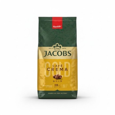 1kg / 2.2lbs Jacobs Crema Gold whole bean coffee 05/10 roast  from Germany  