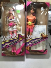 ROLLERBLADE SKATES FLICKER 'N' FLASH TERESA AND BARBIE W/ACCESSORIES/BOXES