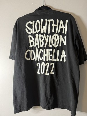 Babylon x Slowthai Coachella 2022 Festival T-Shirt Black Made in USA