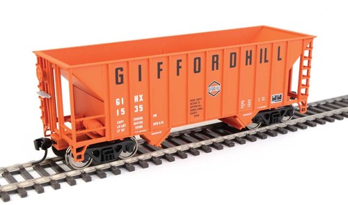 Coche de carga Walthers Mainline HO 56600 Gifford Hill GIHX 100 toneladas 2 bahías tolva | Condition: New