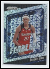 2024 Panini Prizm WNBA #15 Brittney Sykes Fearless Prizms Mojo /25