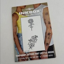 Inkbox Temporary Tattoos - Floral Design Halloween