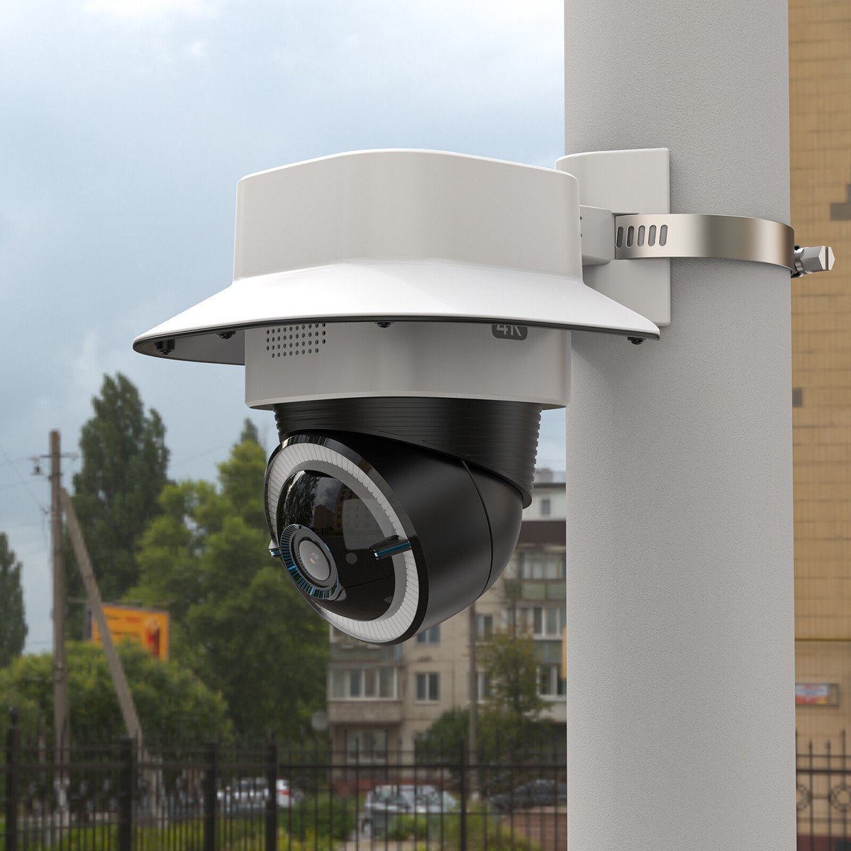 Protection Caméra Eufy SoloCam E30 HOLACA - Couverture Anti-pluie Et Soleil - ABS Durable Eufy E30