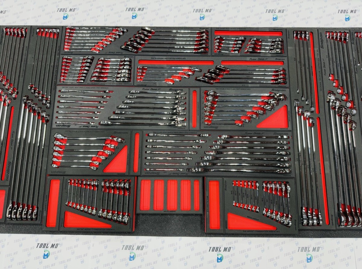 Snap-on Tools USA NEW 193-Piece Cloud 9 Ultimate Wrench Foam