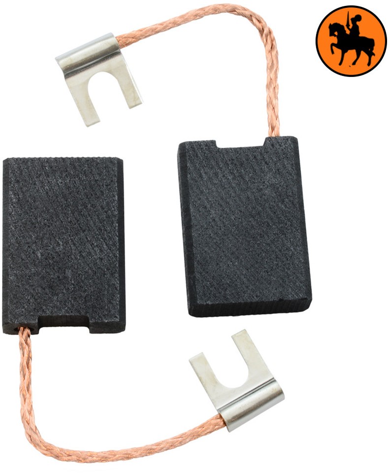 Buildalot Universal Carbon Brushes (Set Of 2) For Black & Decker & DeWalt Grinders - Size 6.3x16x23mm